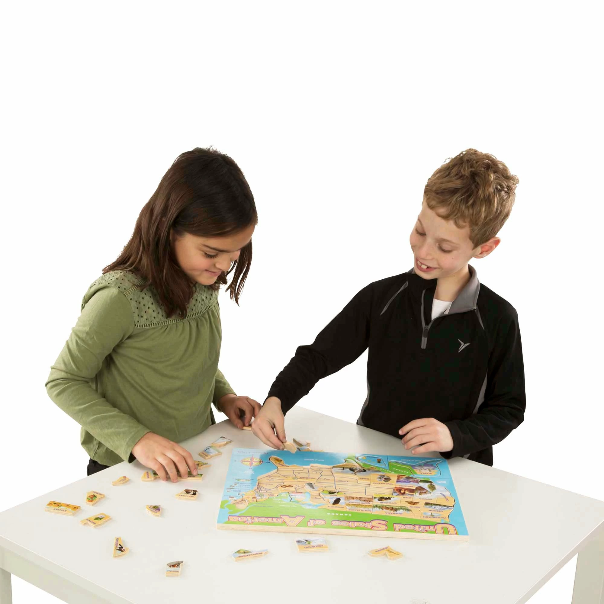 Melissa & Doug USA Map Jigsaw Puzzle - Image 2