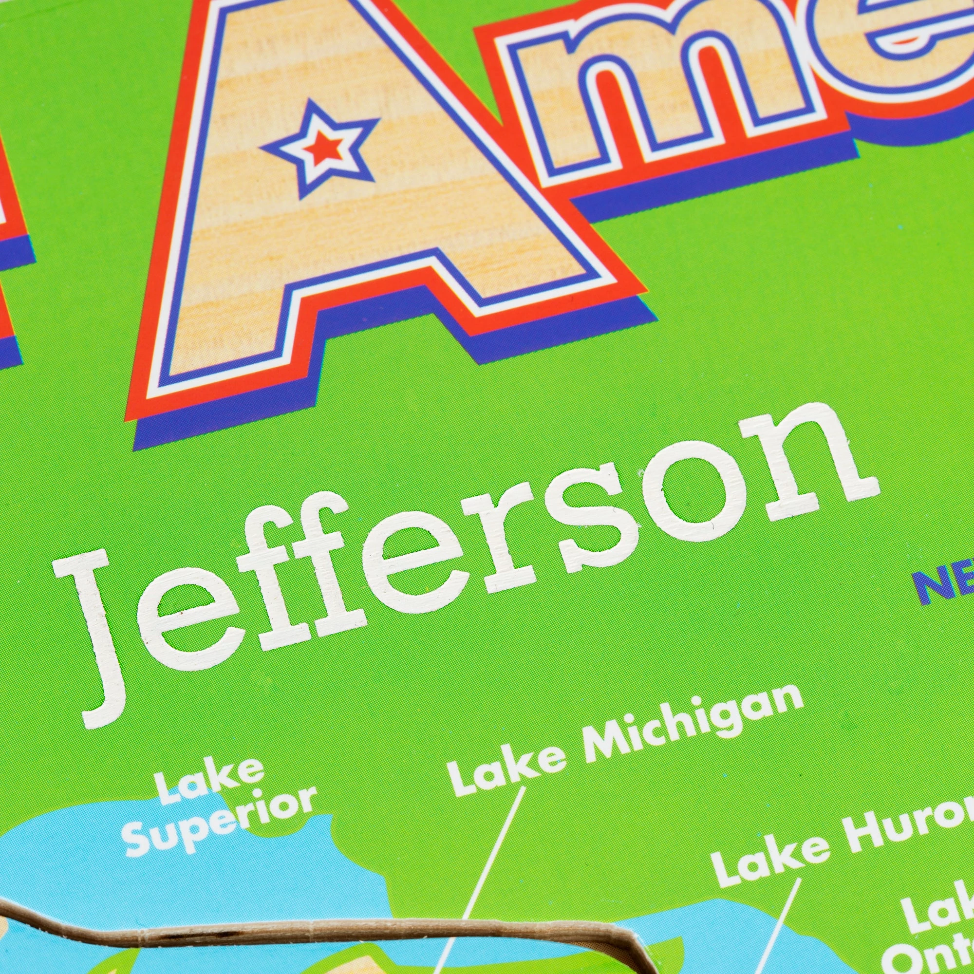 Melissa & Doug USA Map Jigsaw Puzzle - Image 4