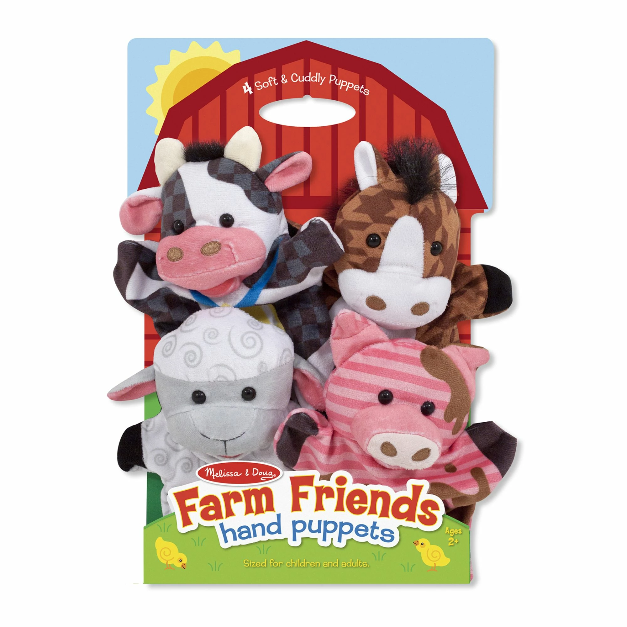Melissa & Doug Farm Friends Hand Puppets