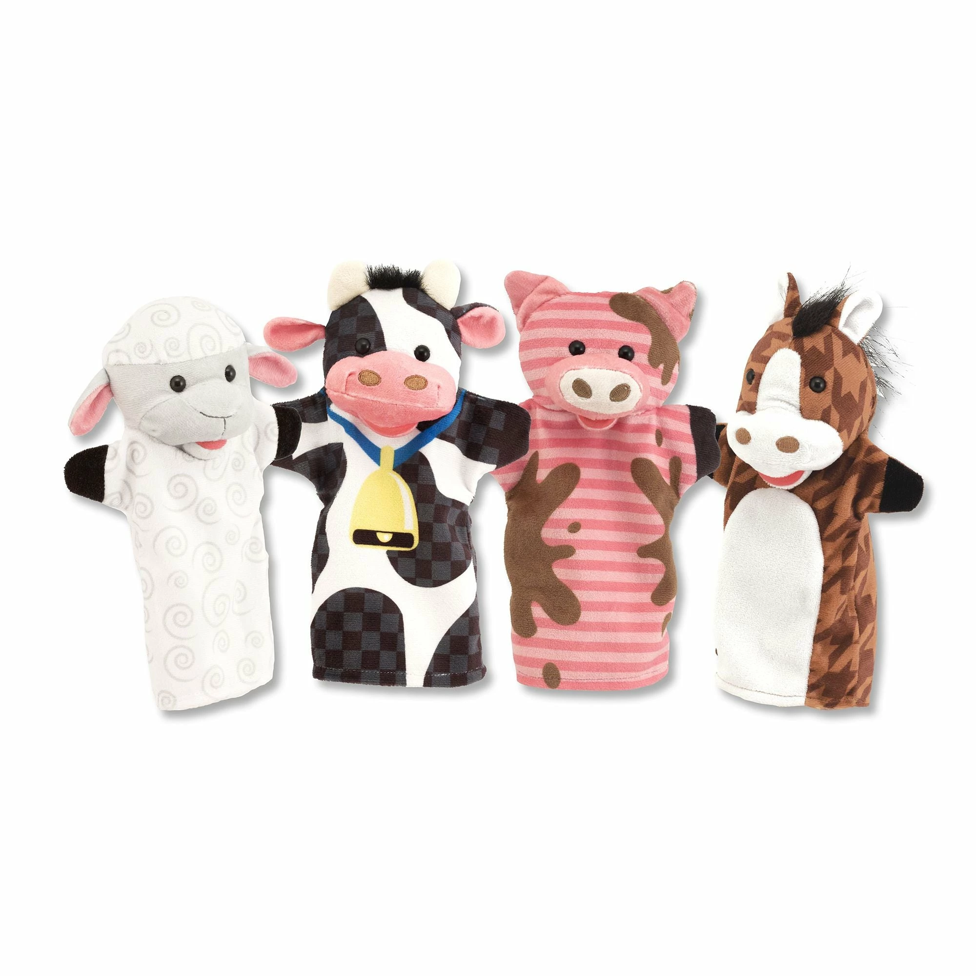 Melissa & Doug Farm Friends Hand Puppets - Image 4