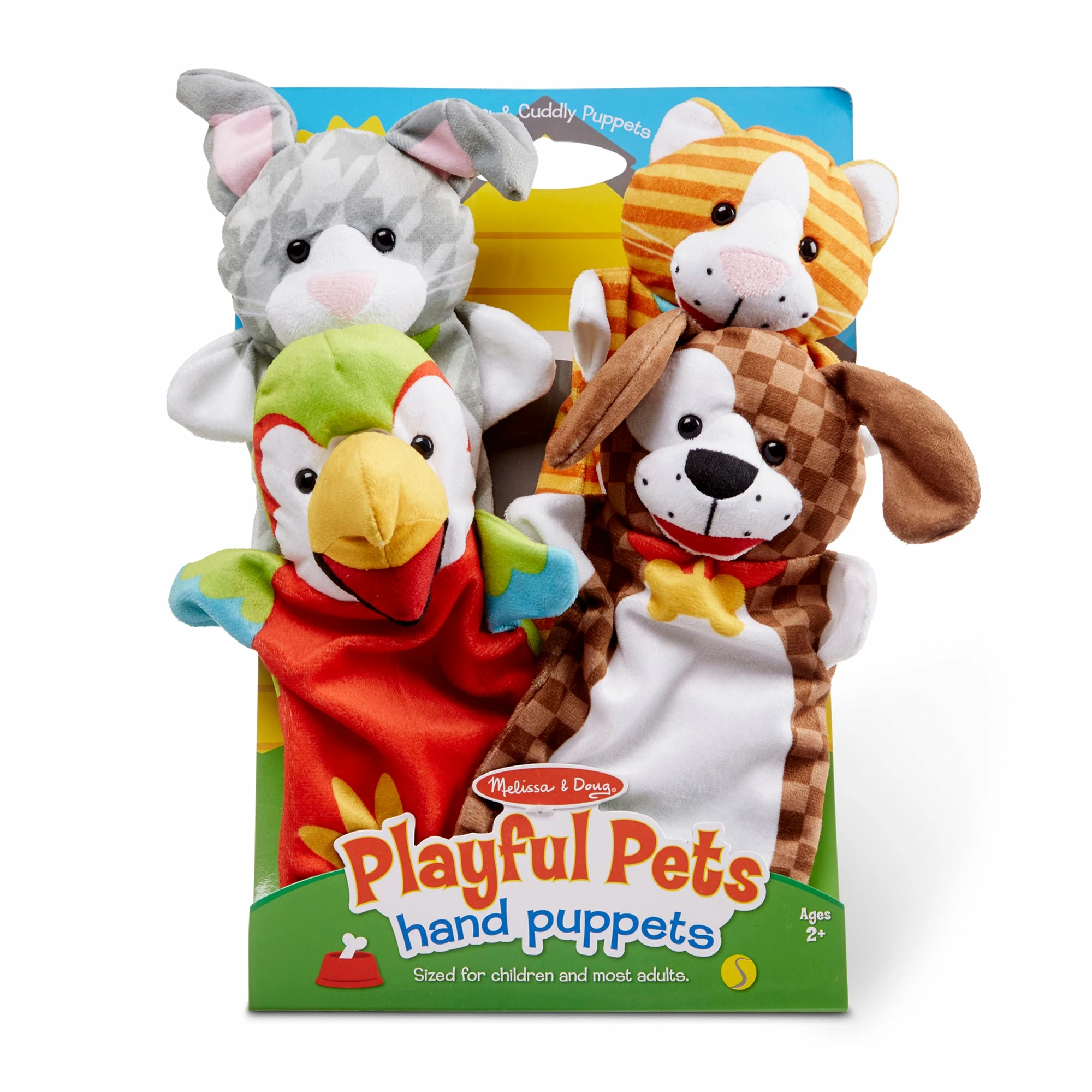 Melissa & Doug Playful Pets Hand Puppets