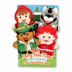 Melissa & Doug Fairy Tale Time Hand Puppets - Little Red Riding Hood