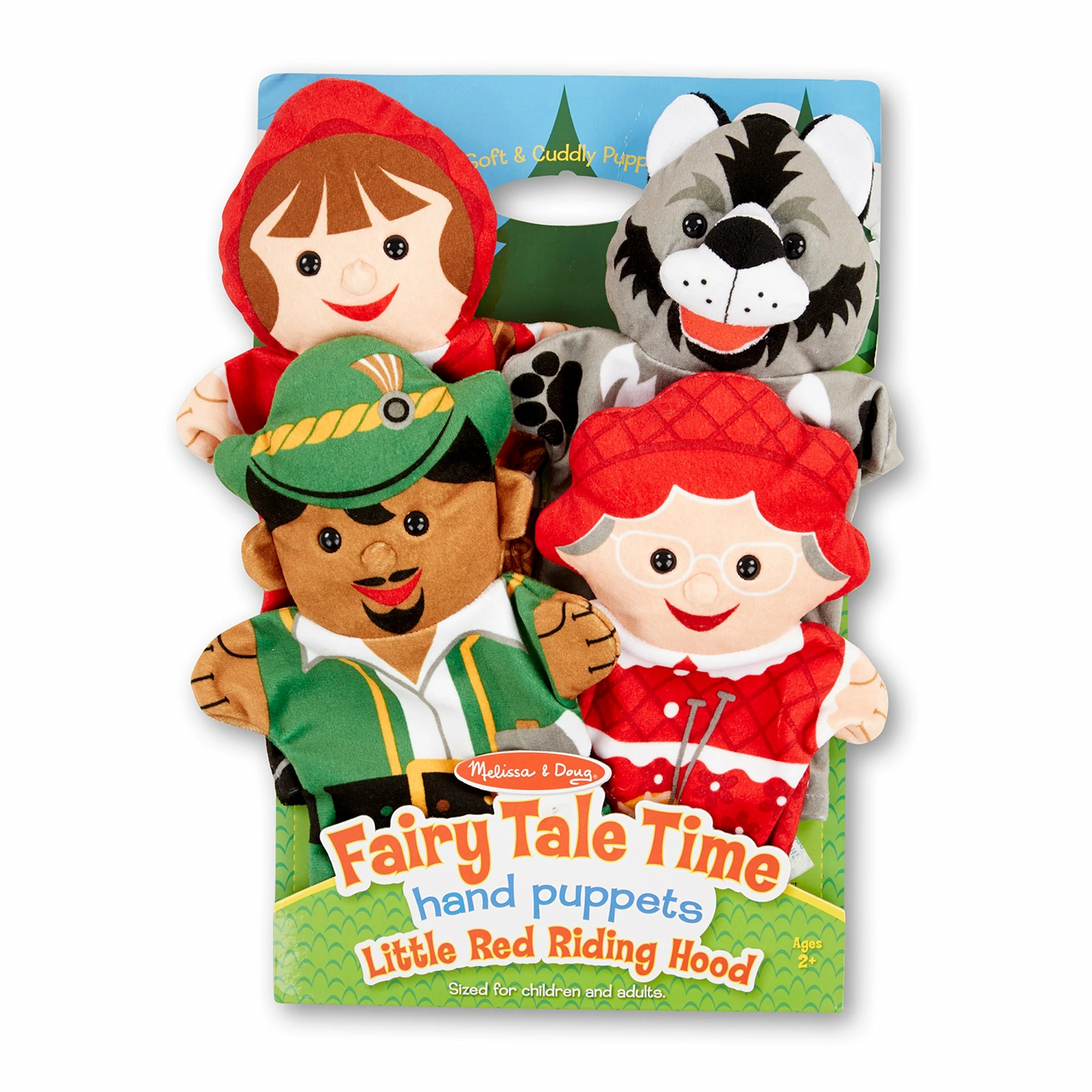 Melissa & Doug Fairy Tale Time Hand Puppets - Little Red Riding Hood