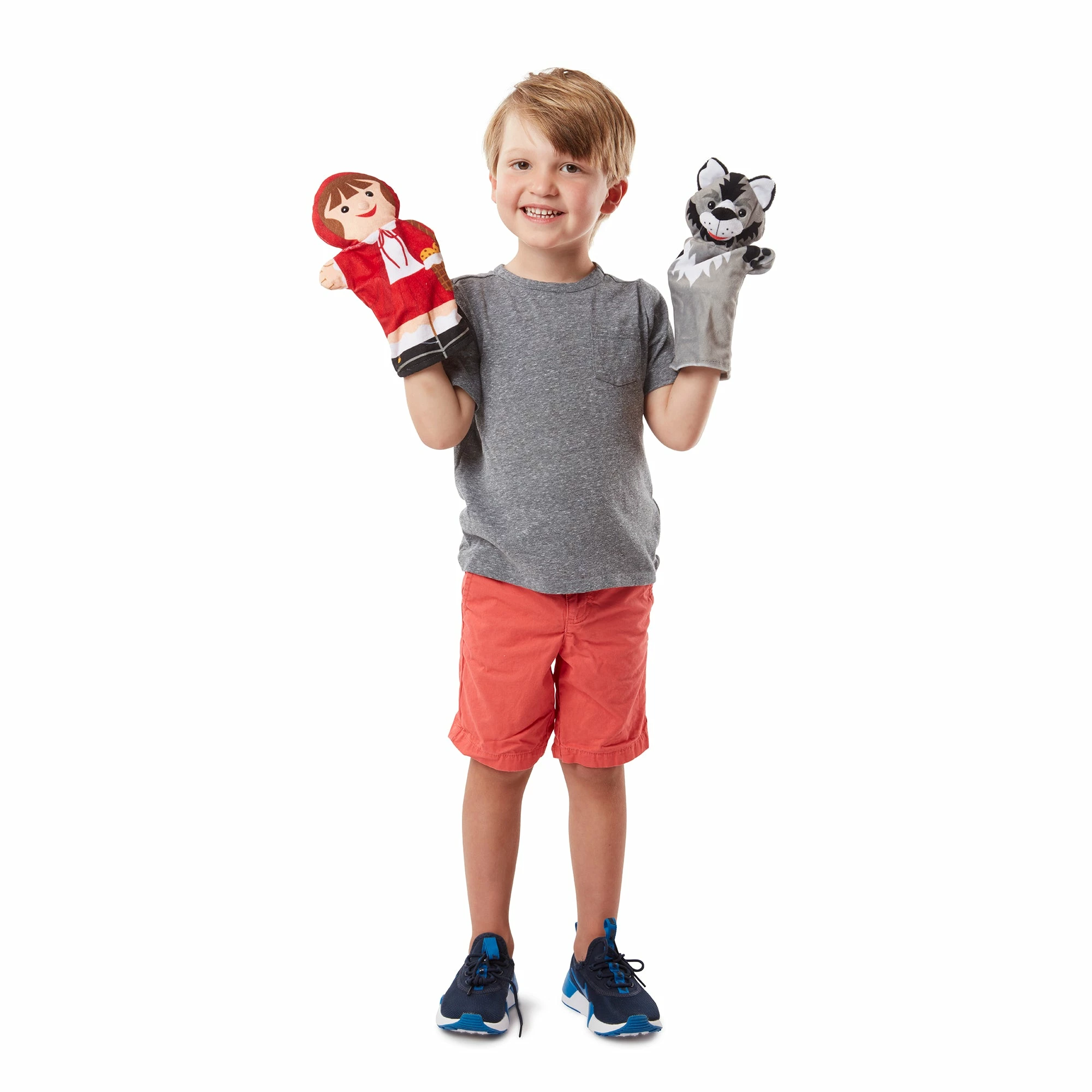 Melissa & Doug Fairy Tale Time Hand Puppets - Little Red Riding Hood - Image 2