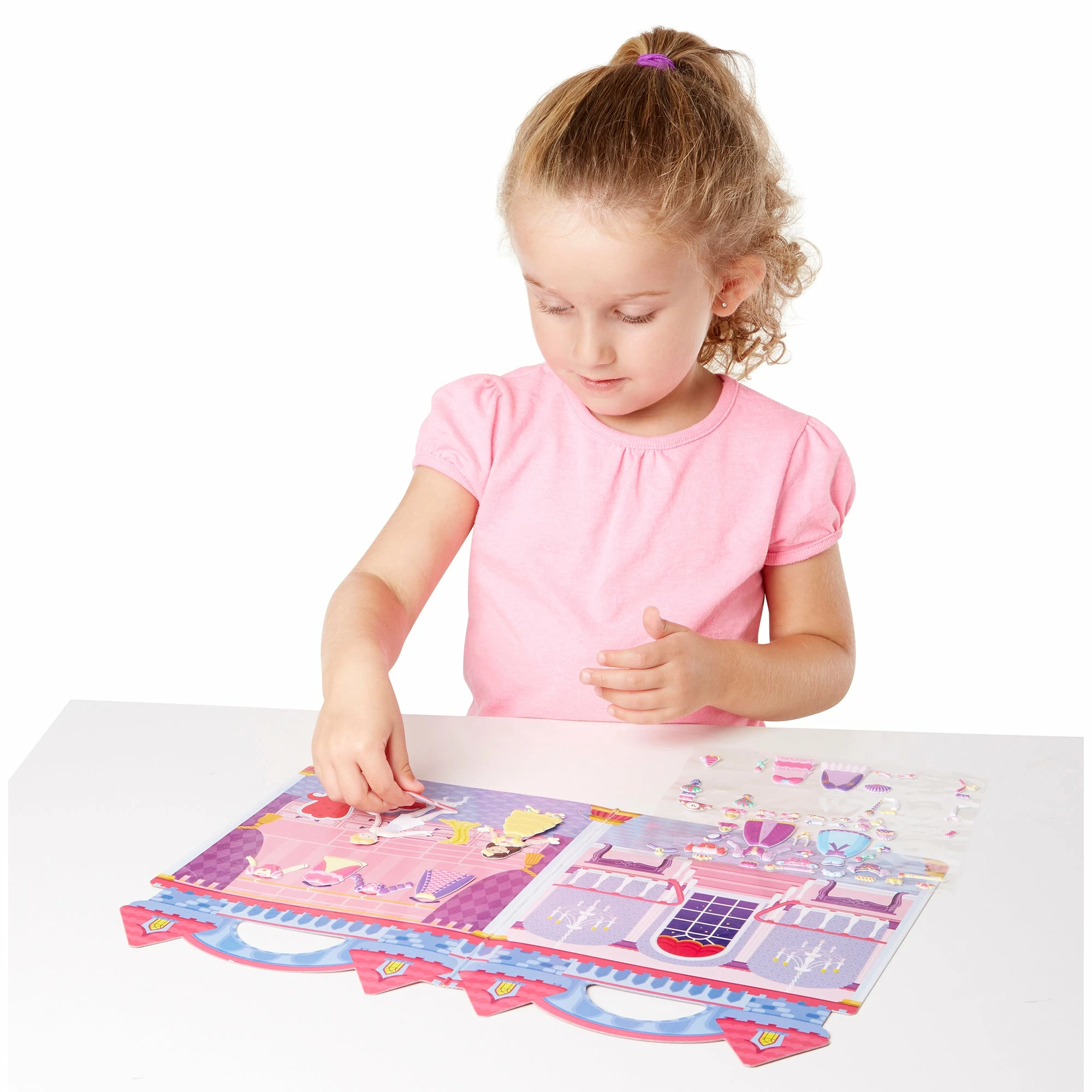 Melissa & Doug Puffy Sticker Play Set - Princess - Image 2