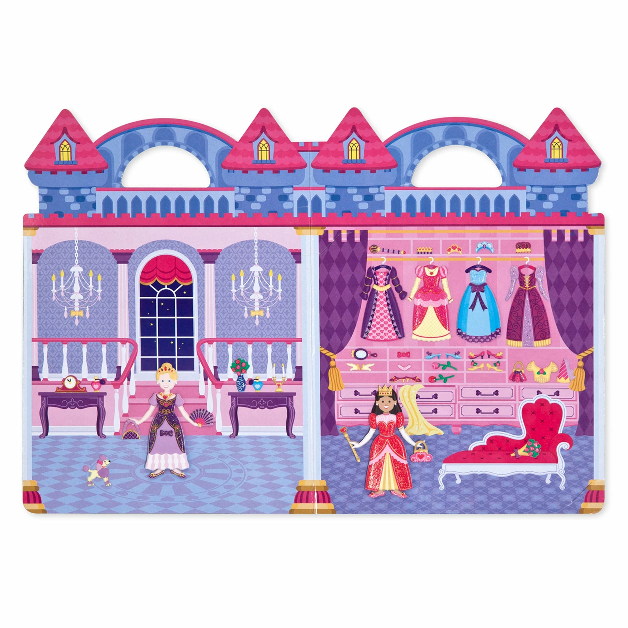 Melissa & Doug Puffy Sticker Play Set - Princess - Image 3