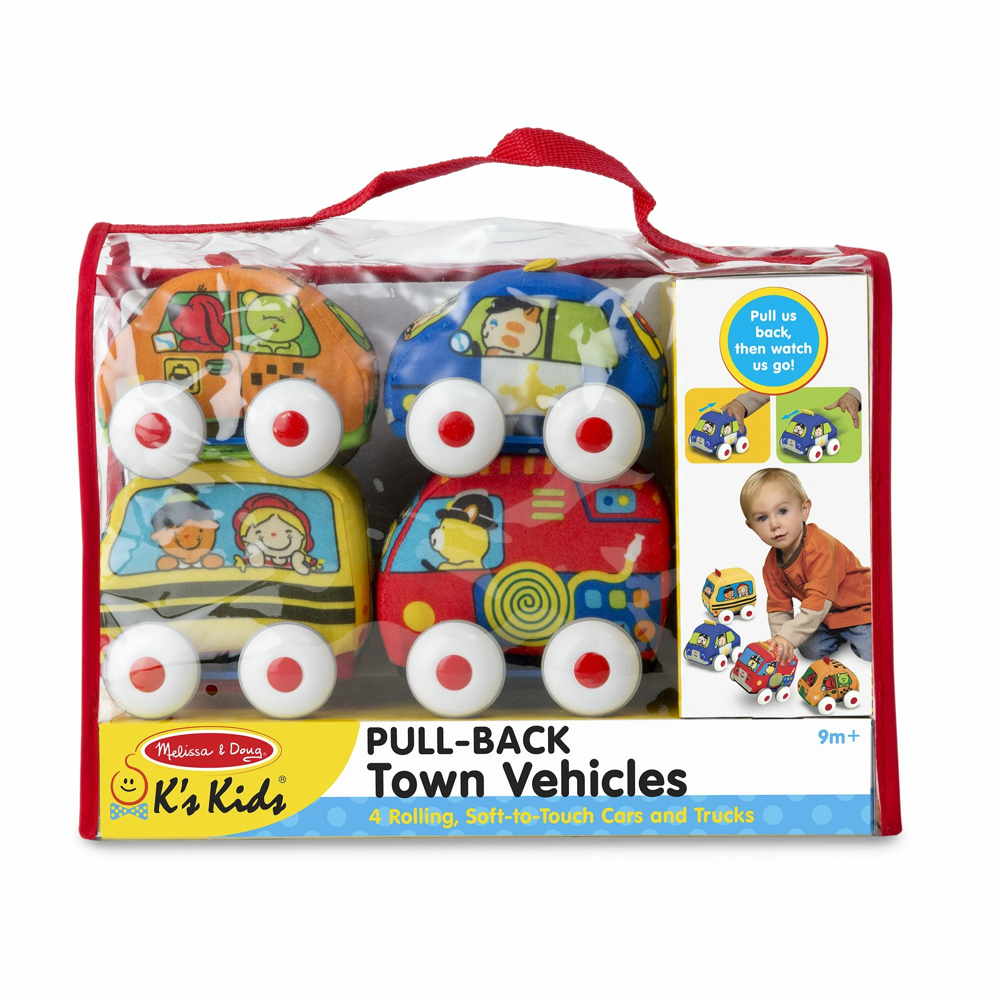 Melissa & Doug Pull-Back Vehicles - Image 5