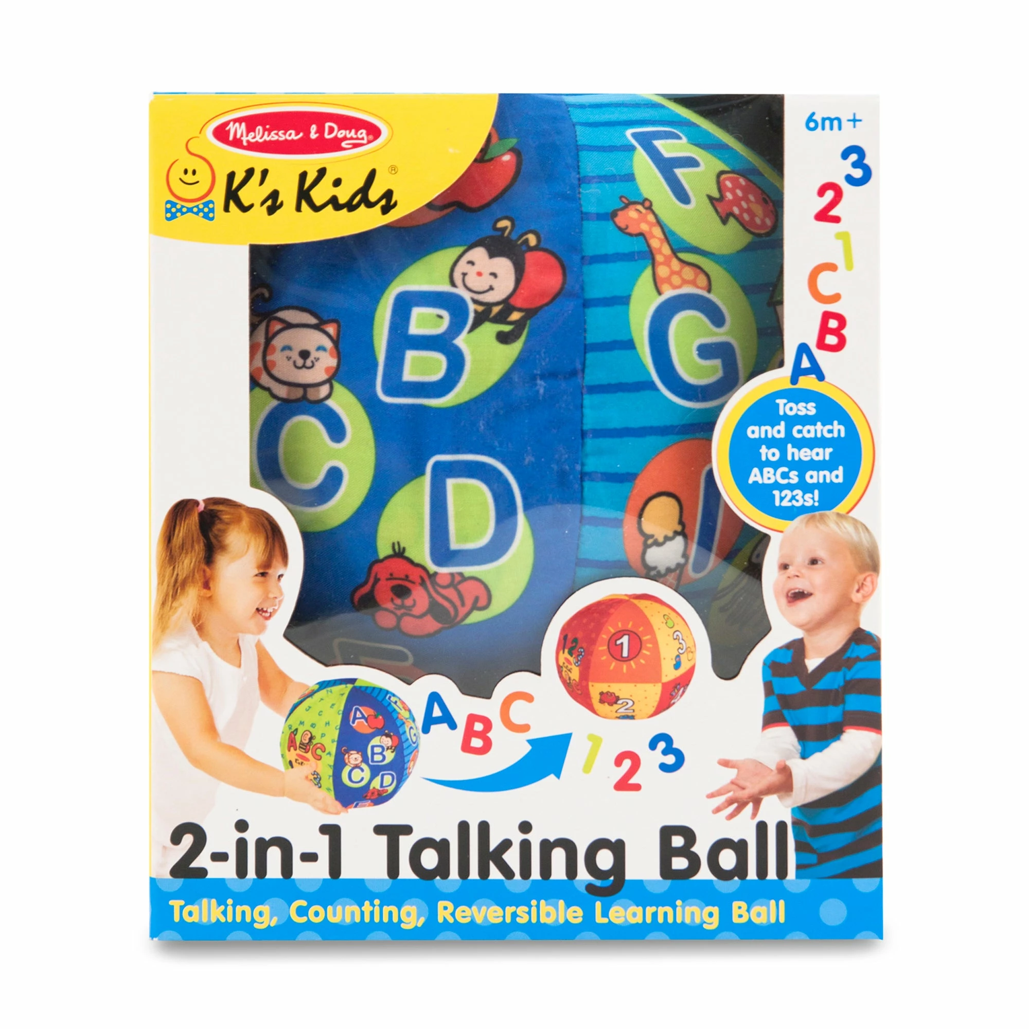 Melissa & Doug 2 In 1 Talking Ball