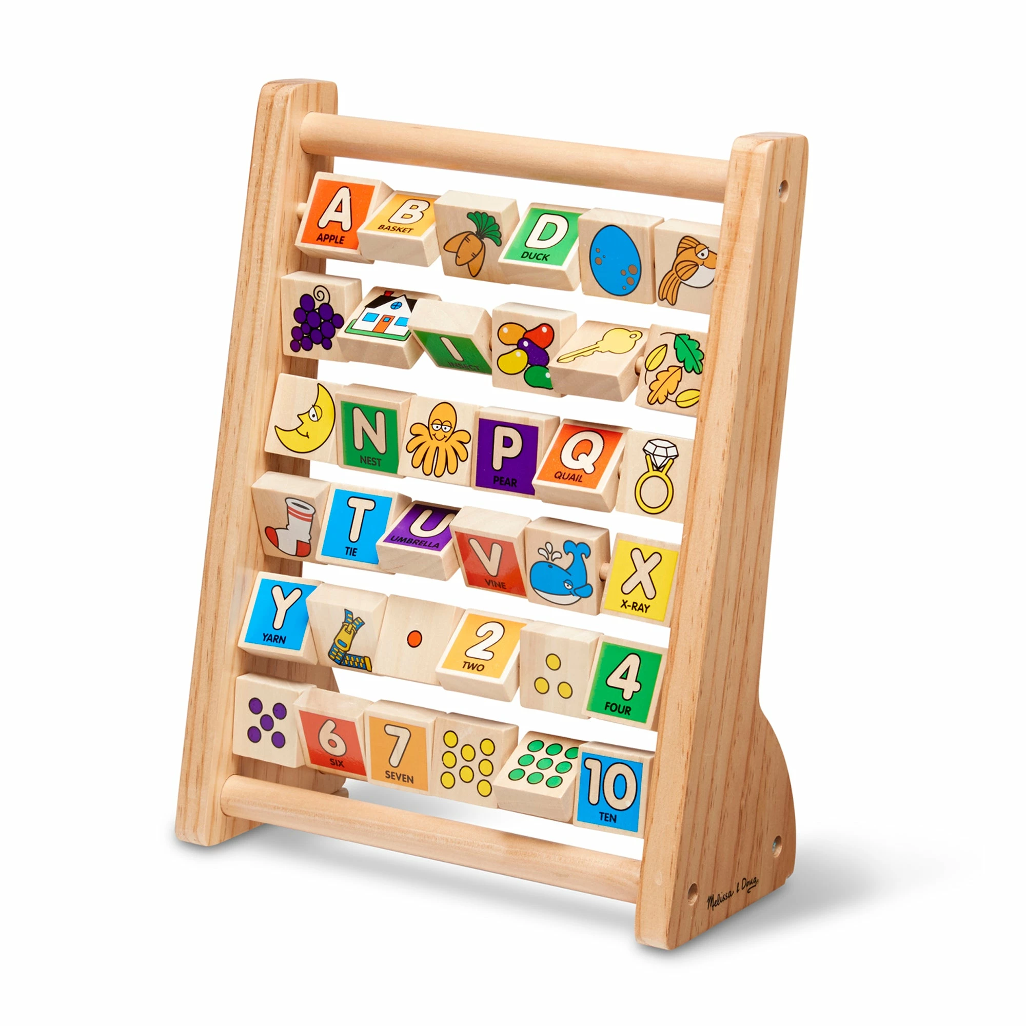 Melissa & Doug ABC - 123 Abacus - Image 3