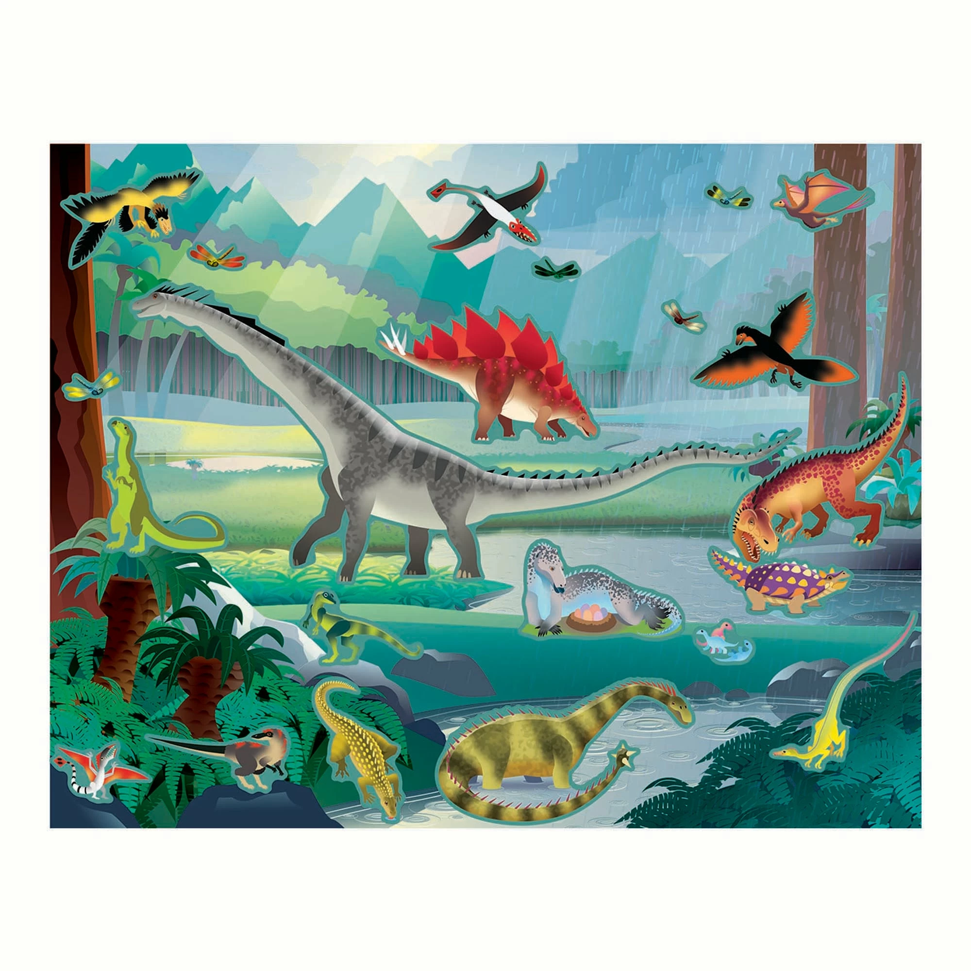 Melissa & Doug Reusable Sticker Pad - Prehistoric - Image 4