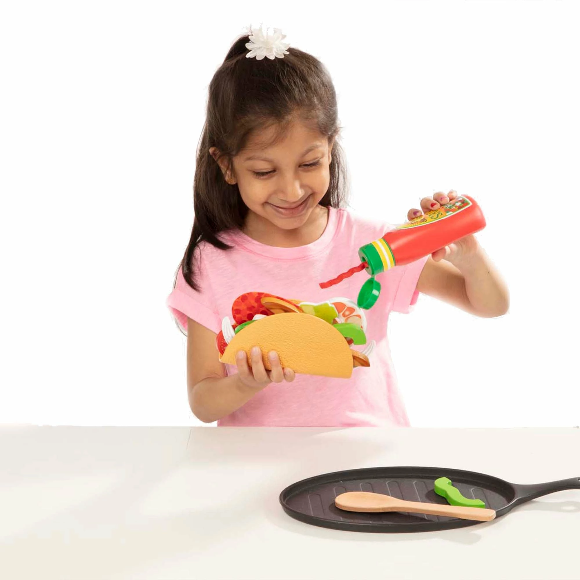 Melissa & Doug Fill & Fold Taco & Tortilla Set - Image 3