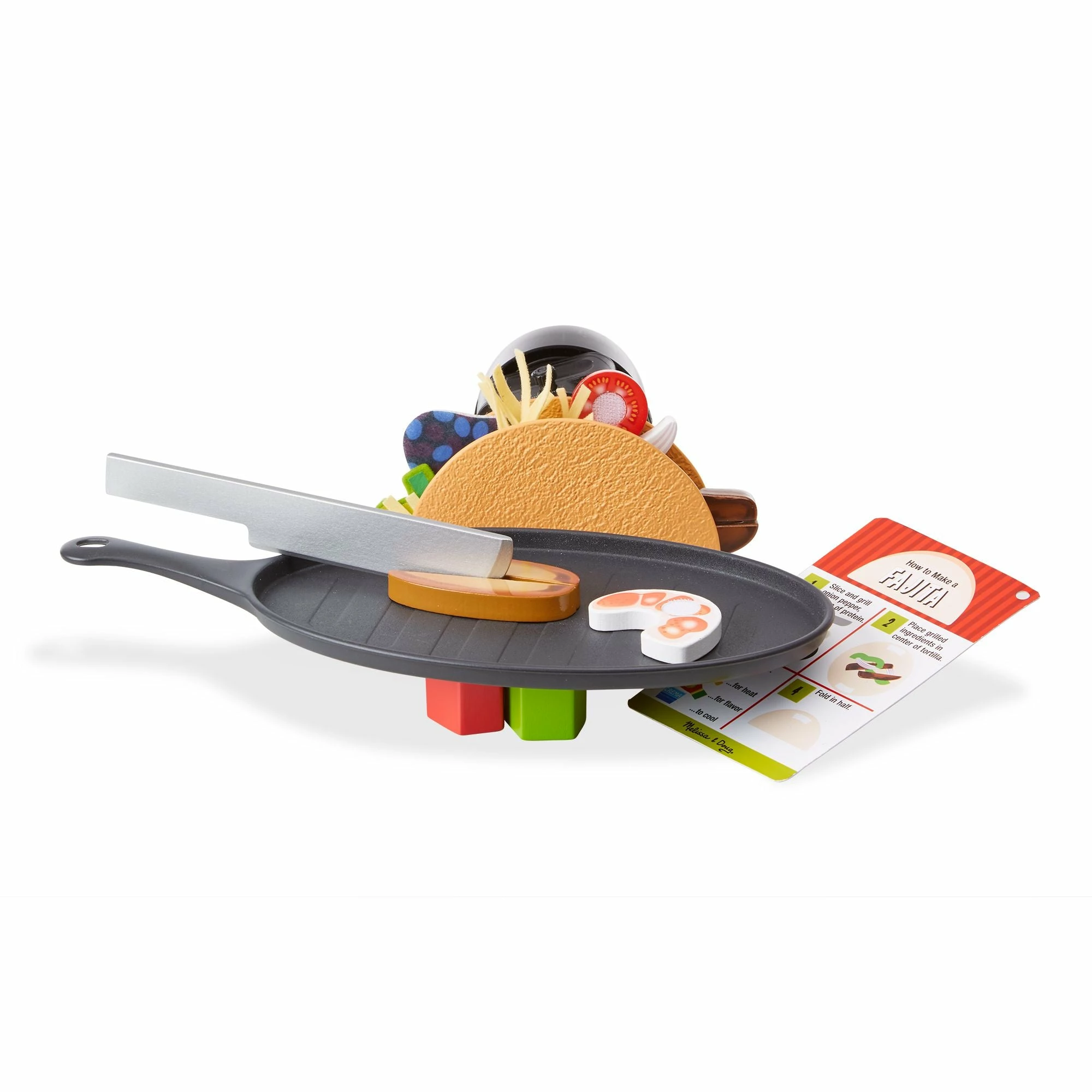 Melissa & Doug Fill & Fold Taco & Tortilla Set - Image 5