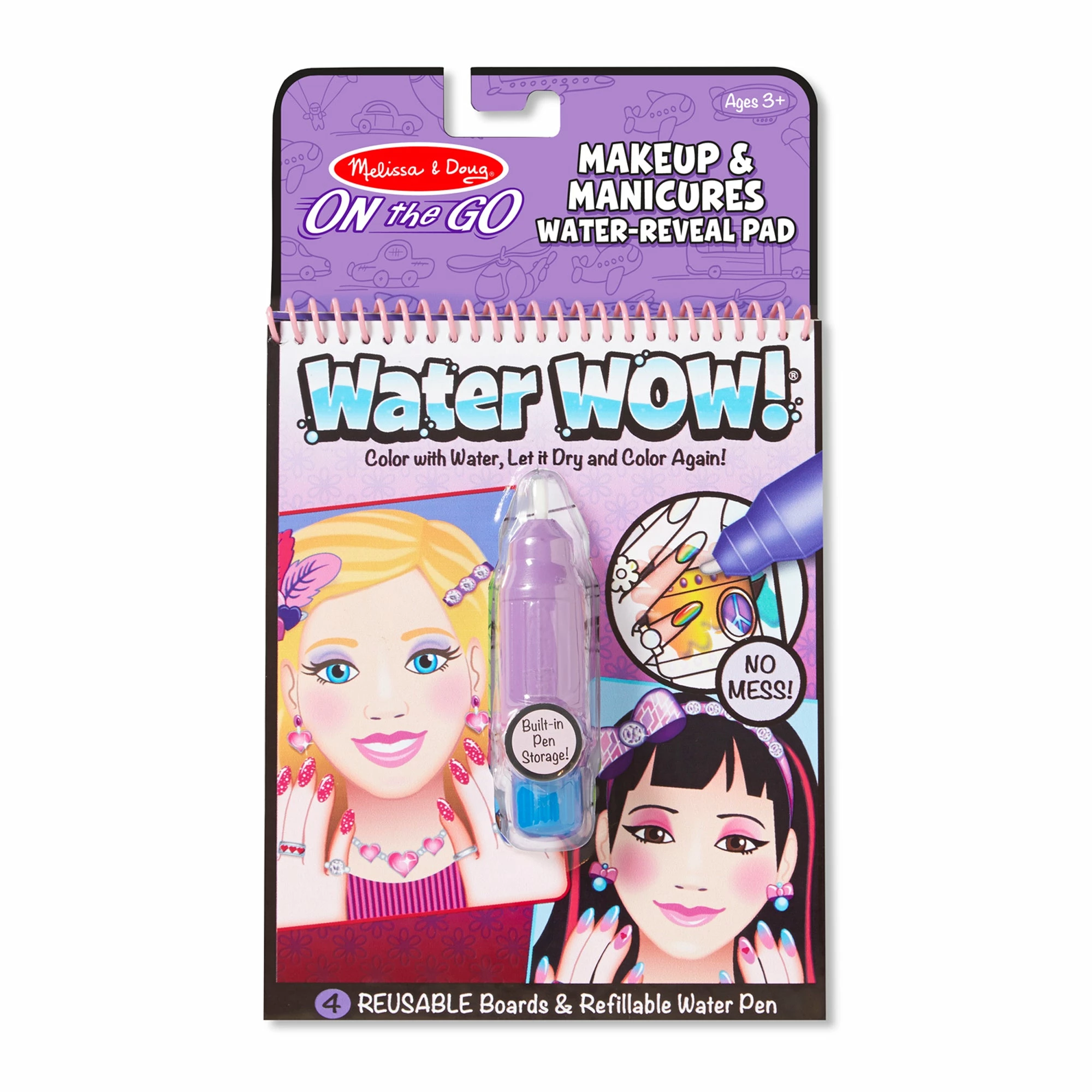 Melissa & Doug Water Wow! - Makeup & Manicures