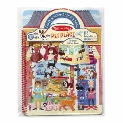 Melissa & Doug Puffy Sticker Activity Book - Pet Place