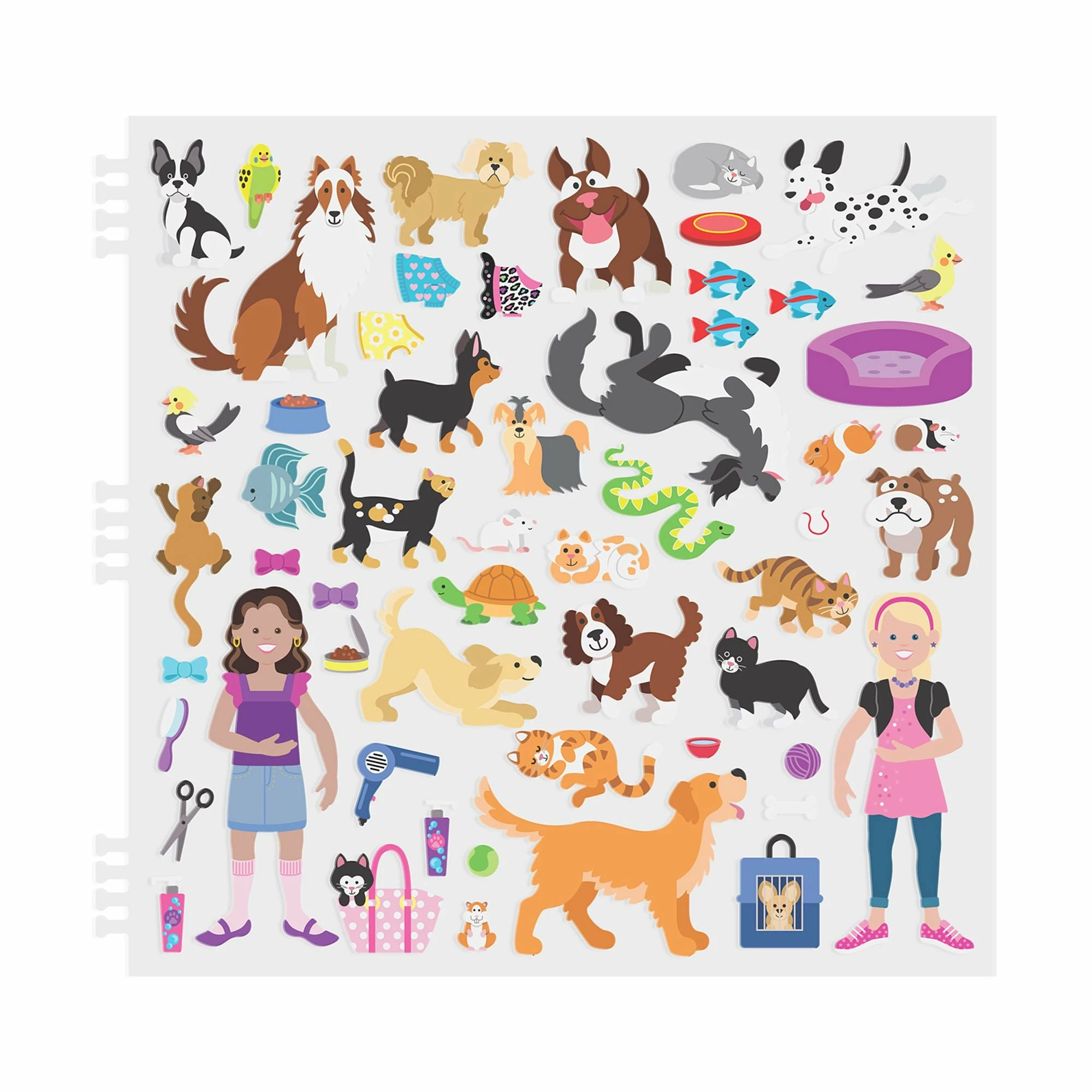 Melissa & Doug Puffy Sticker Activity Book - Pet Place - Image 3