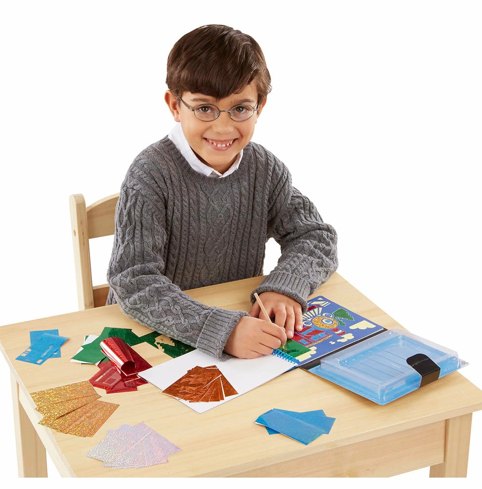 Melissa & Doug On-the-Go Crafts - Foil Art Vehicles - Image 4