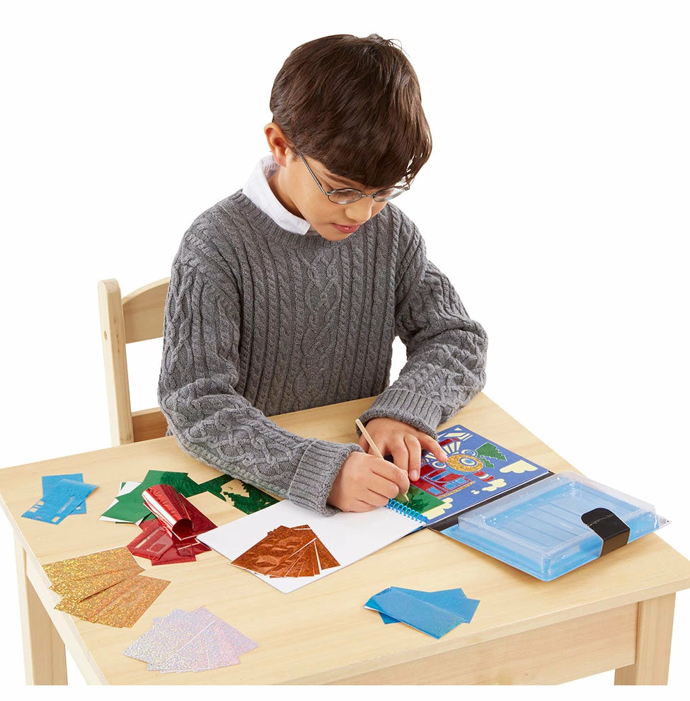 Melissa & Doug On-the-Go Crafts - Foil Art Vehicles - Image 5