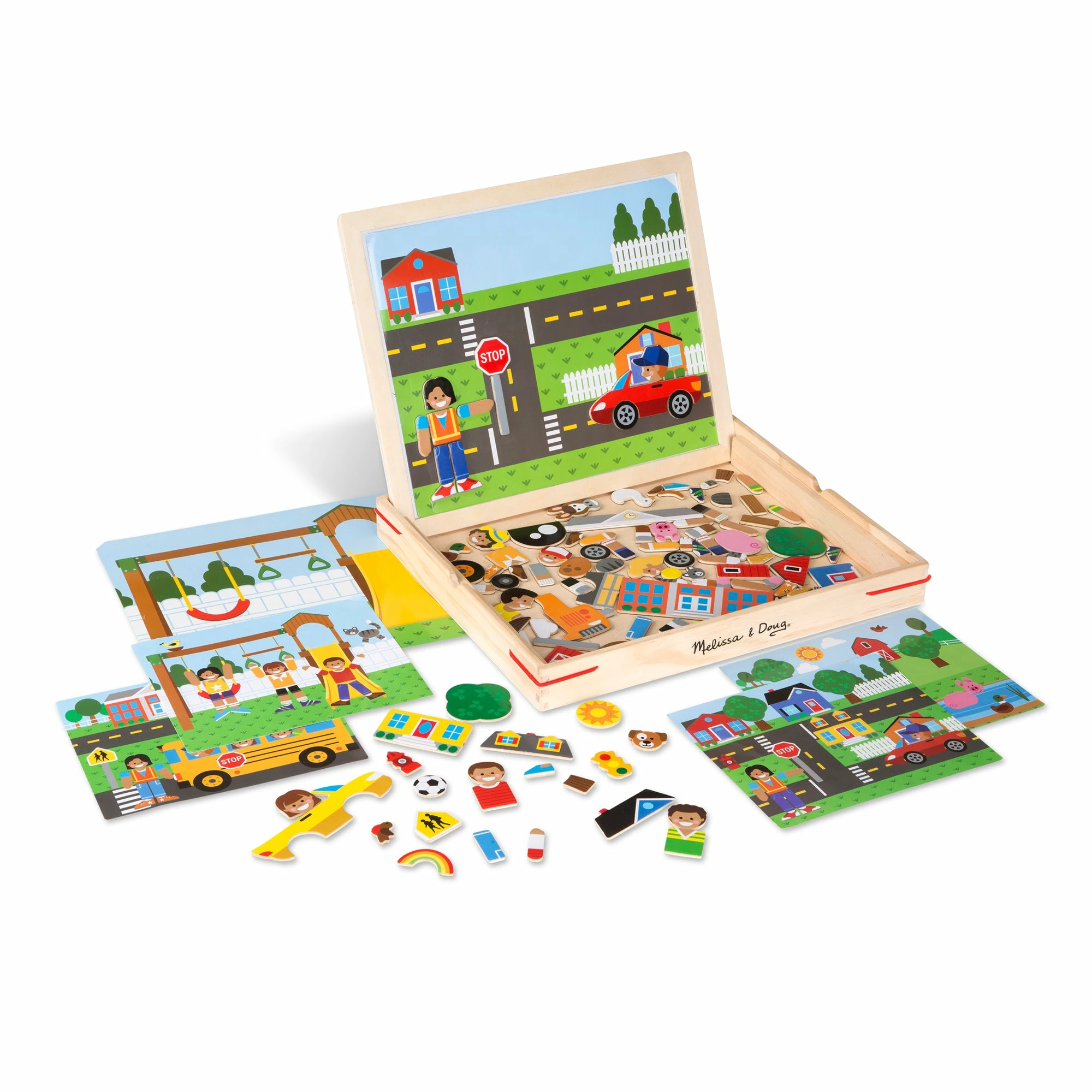 Melissa & Doug Magnetic Matching Picture Game - Image 3