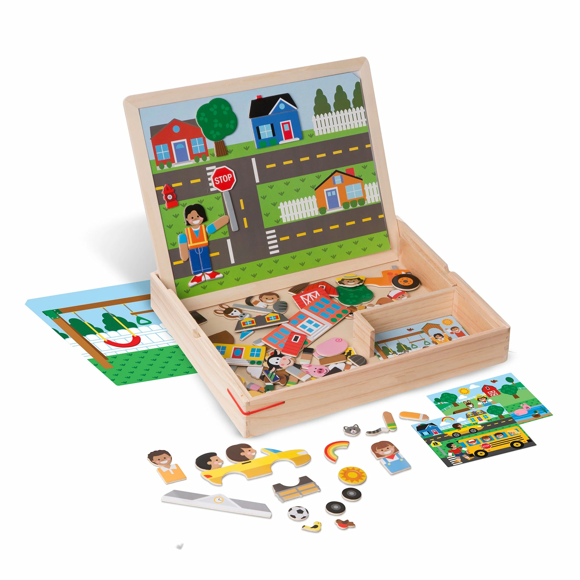 Melissa & Doug Magnetic Matching Picture Game - Image 4