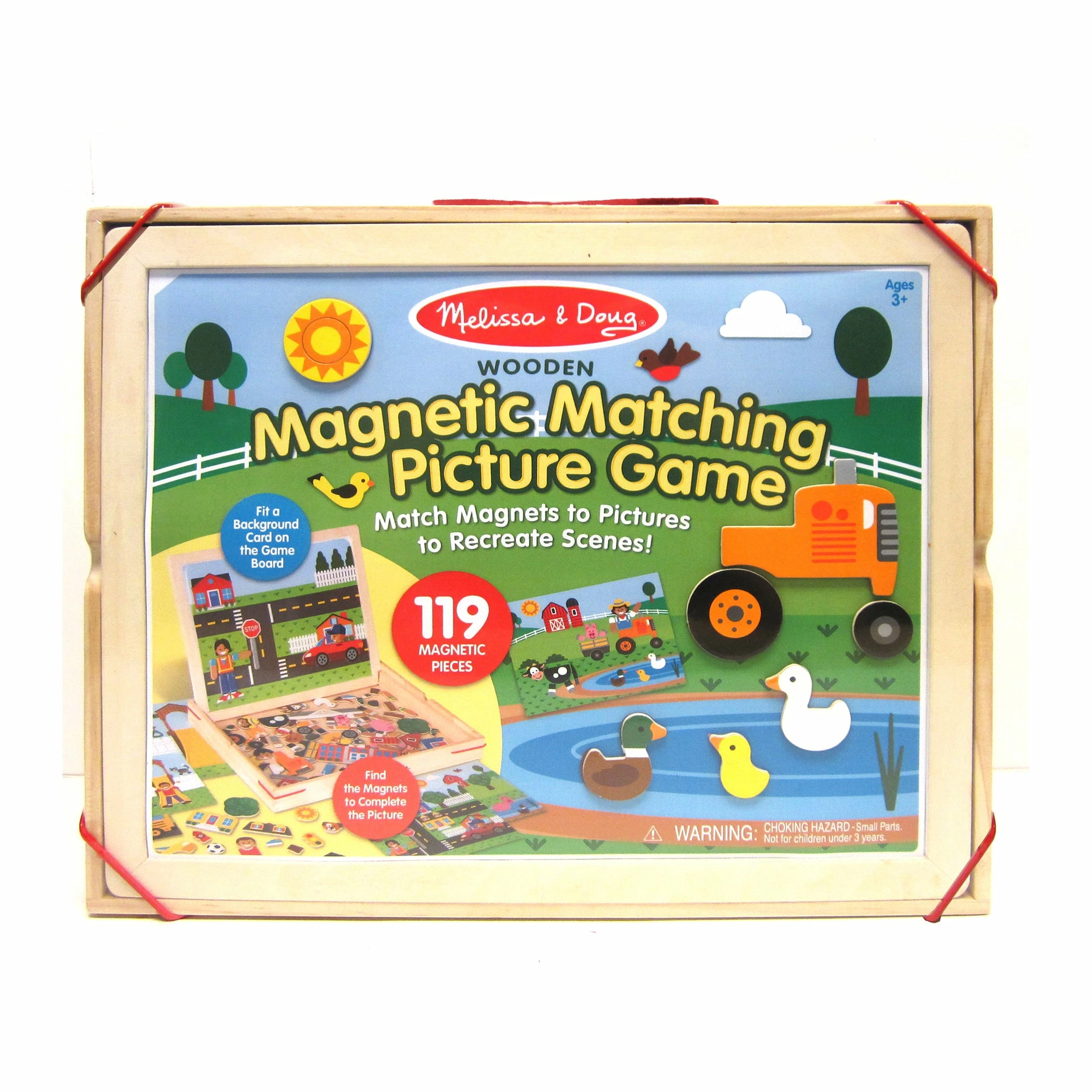 Melissa & Doug Magnetic Matching Picture Game - Image 7