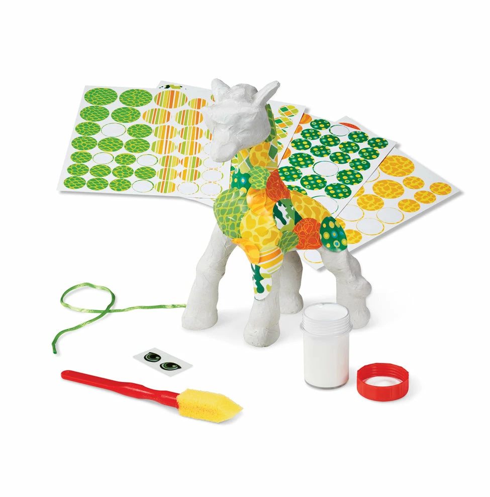 Melissa & Doug Decoupage Made Easy - Giraffe - Image 4