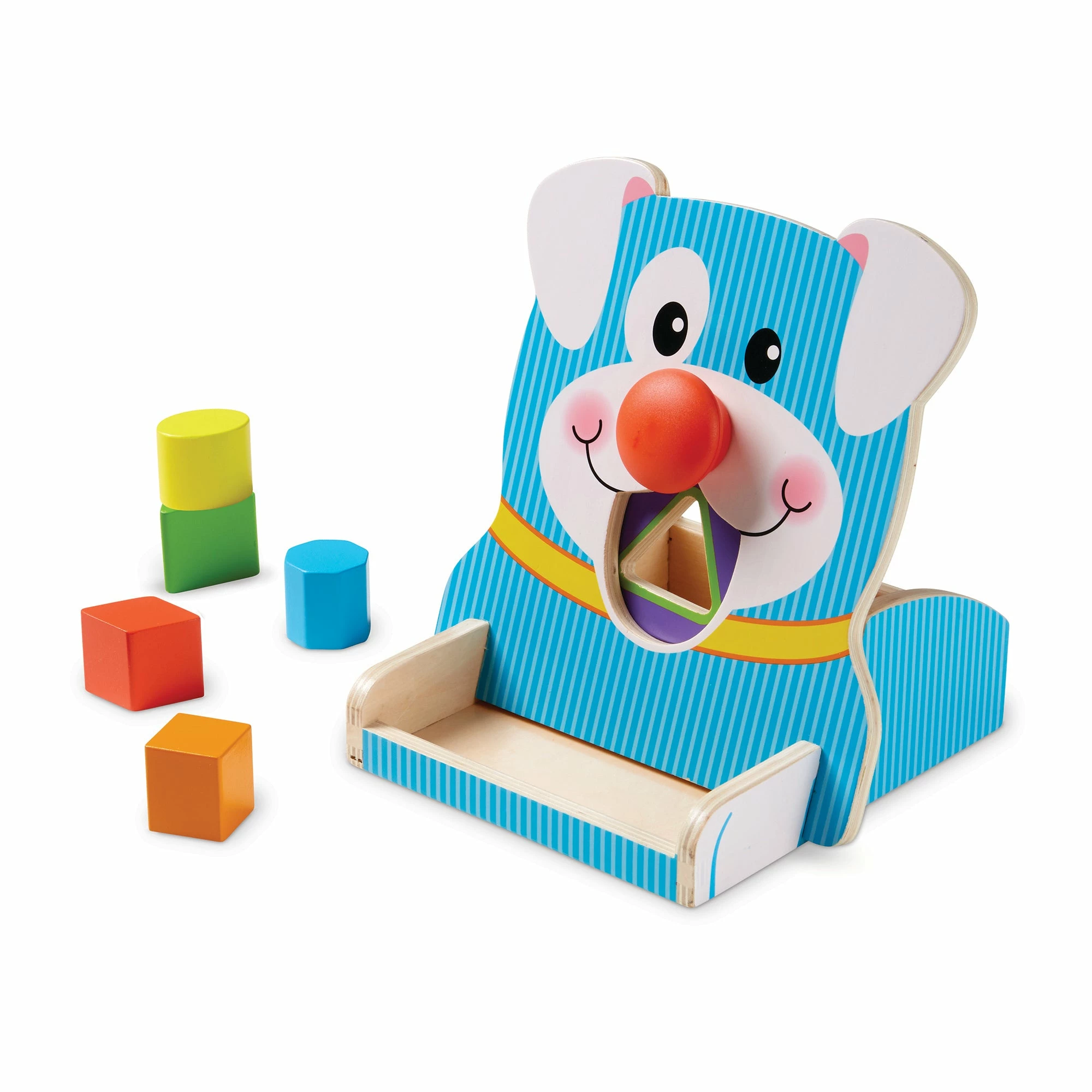 Melissa & Doug Spin & Feed Shape Sorter - Image 5