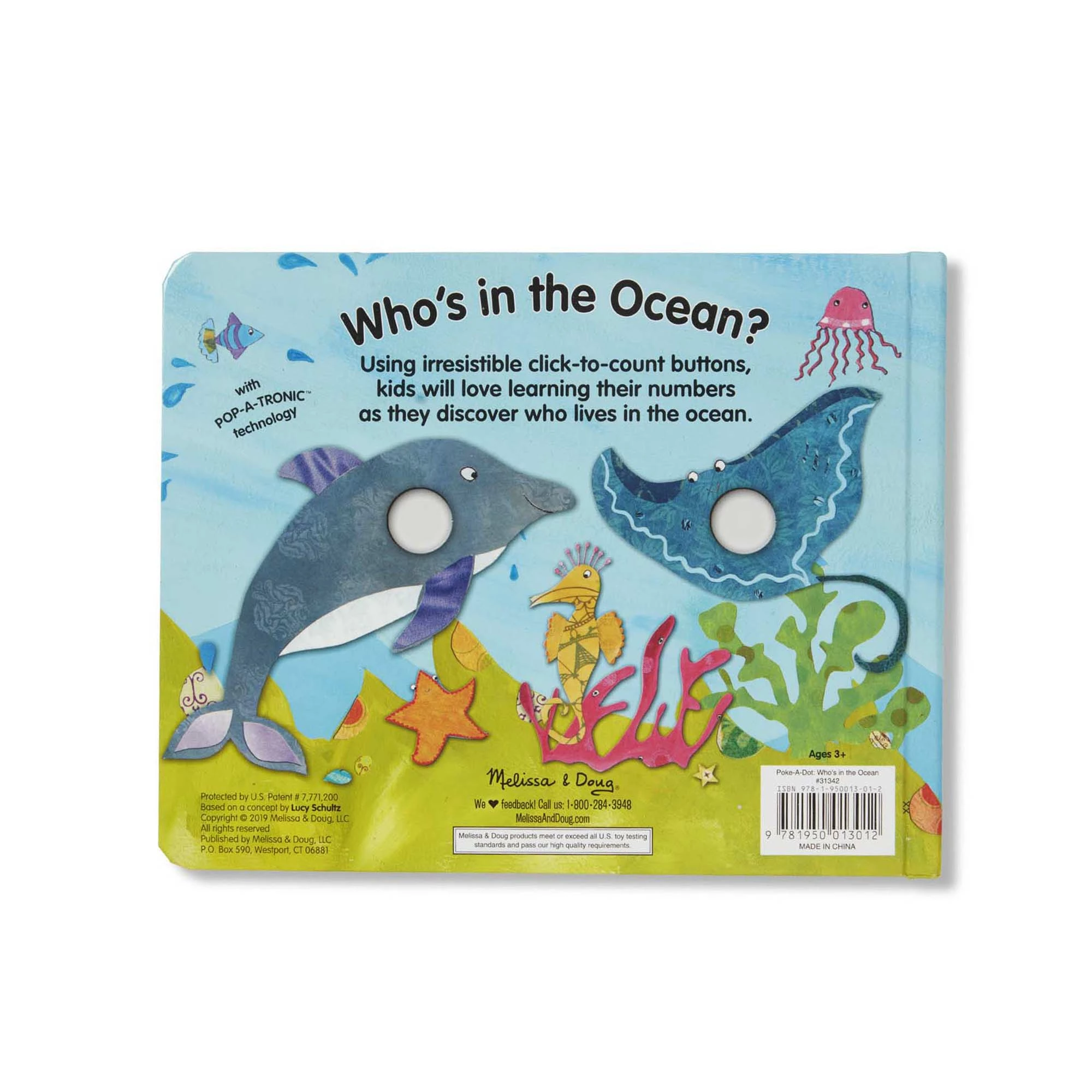 Melissa & Doug Poke-A-Dot: Who's In The Ocean - Image 5
