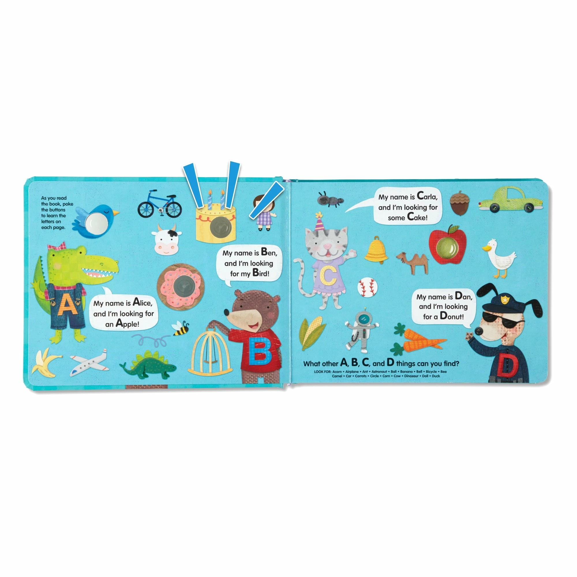 Melissa & Doug Poke-A-Dot: Alpha Eye Spy - Image 3