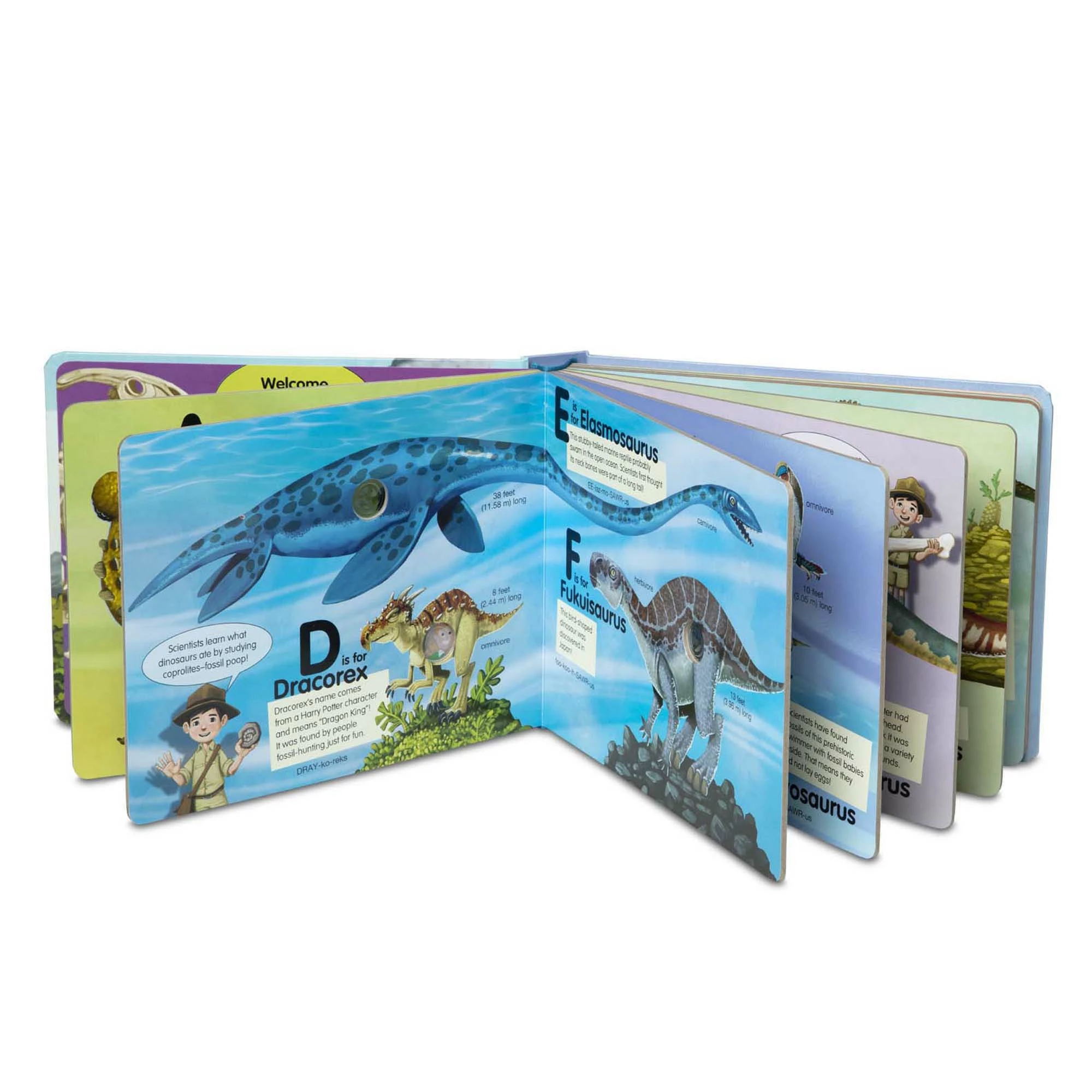 Melissa & Doug Poke-A-Dot: Dinosaurs A To Z - Image 4