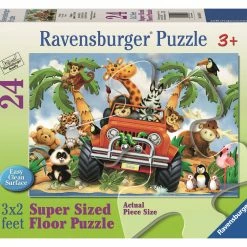 Ravensburger 4-Wheeling - 24pc Floor Puzzle