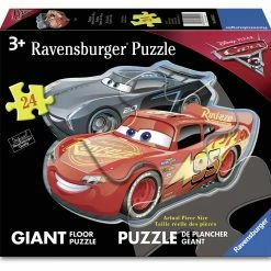 Ravensburger Dueling Cars - 24pc Shaped Floor Puzzle