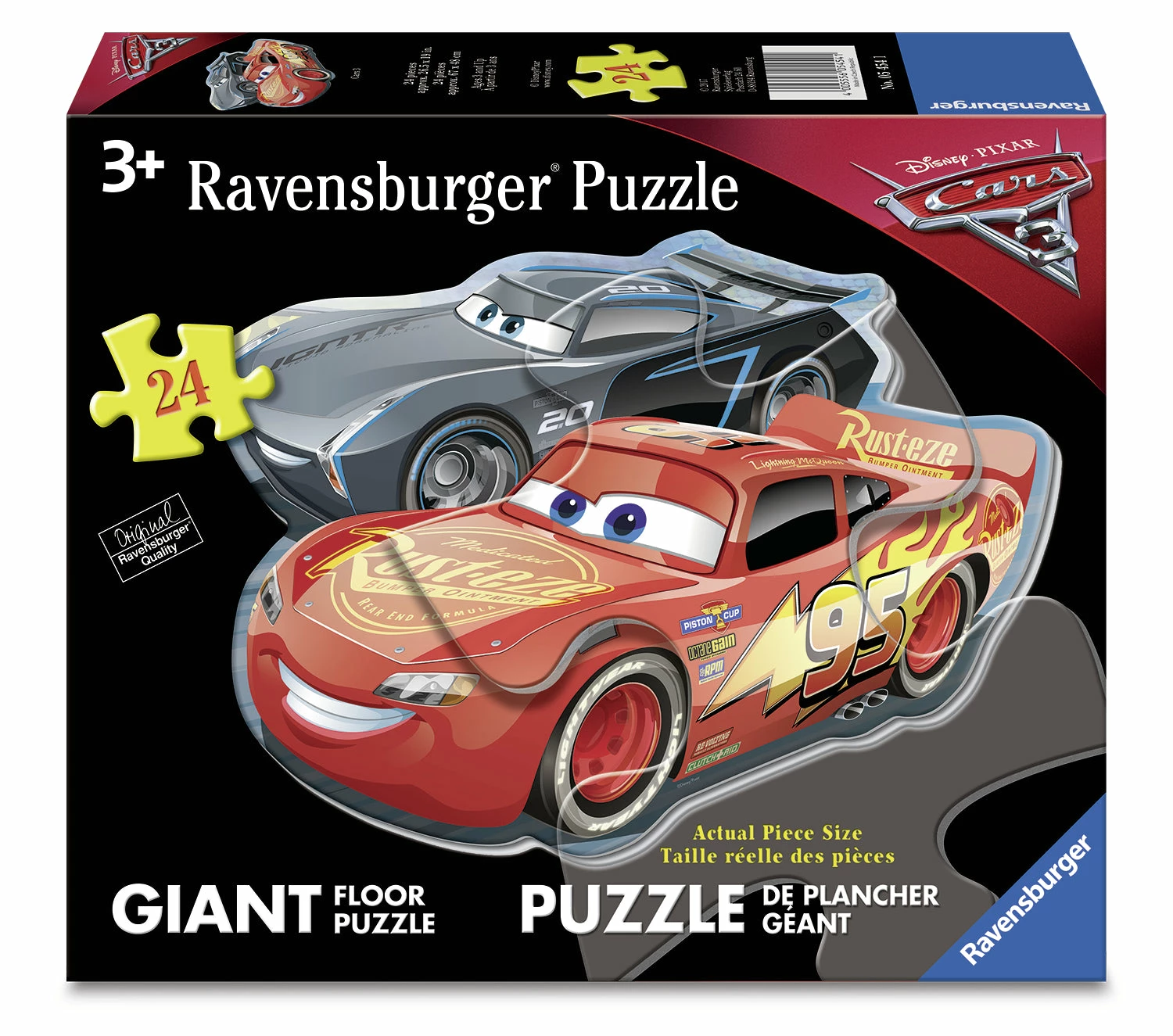 Ravensburger Dueling Cars - 24pc Shaped Floor Puzzle