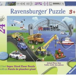 Ravensburger A Day On The Job - 24pc Floor Puzzle