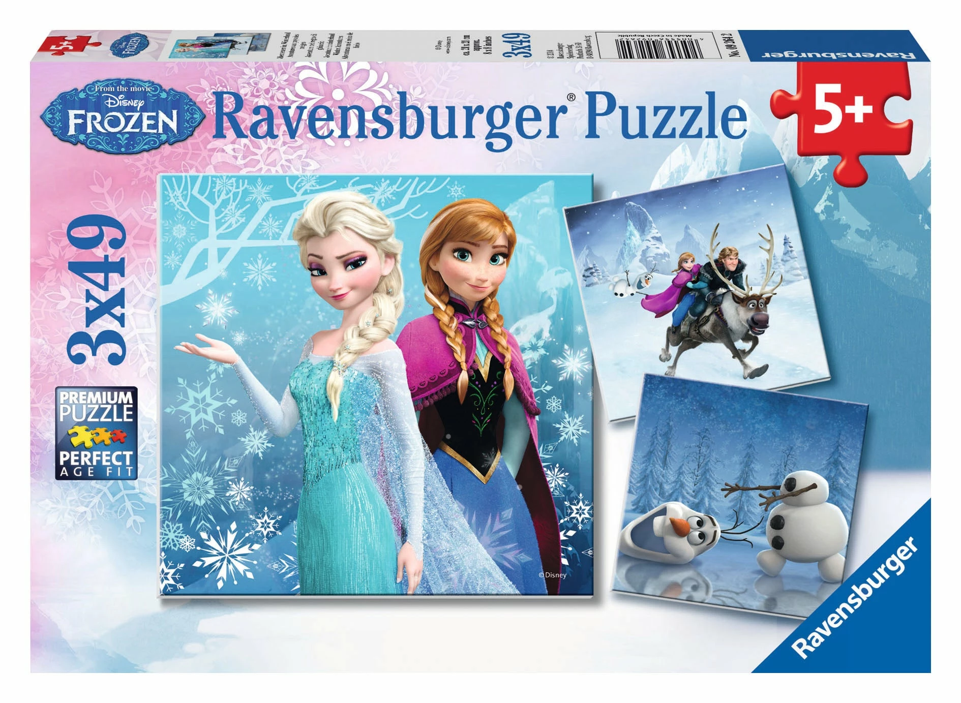 Ravensburger Winter Adventures - 3 X 49pc Puzzles