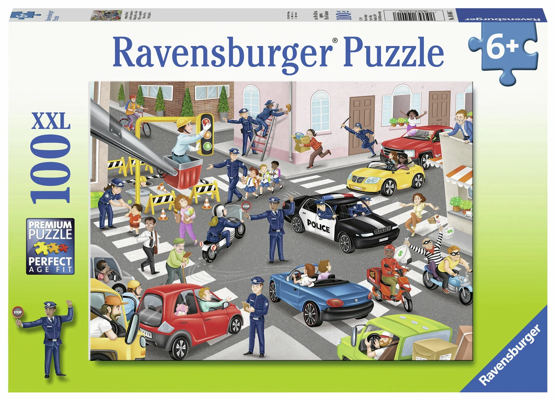 Ravensburger Police On Patrol - 100pc Puzzle