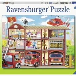 Ravensburger Firehouse Frenzy - 100pc Puzzle