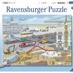 Ravensburger Construction At The Airport - 100pc Puzzle