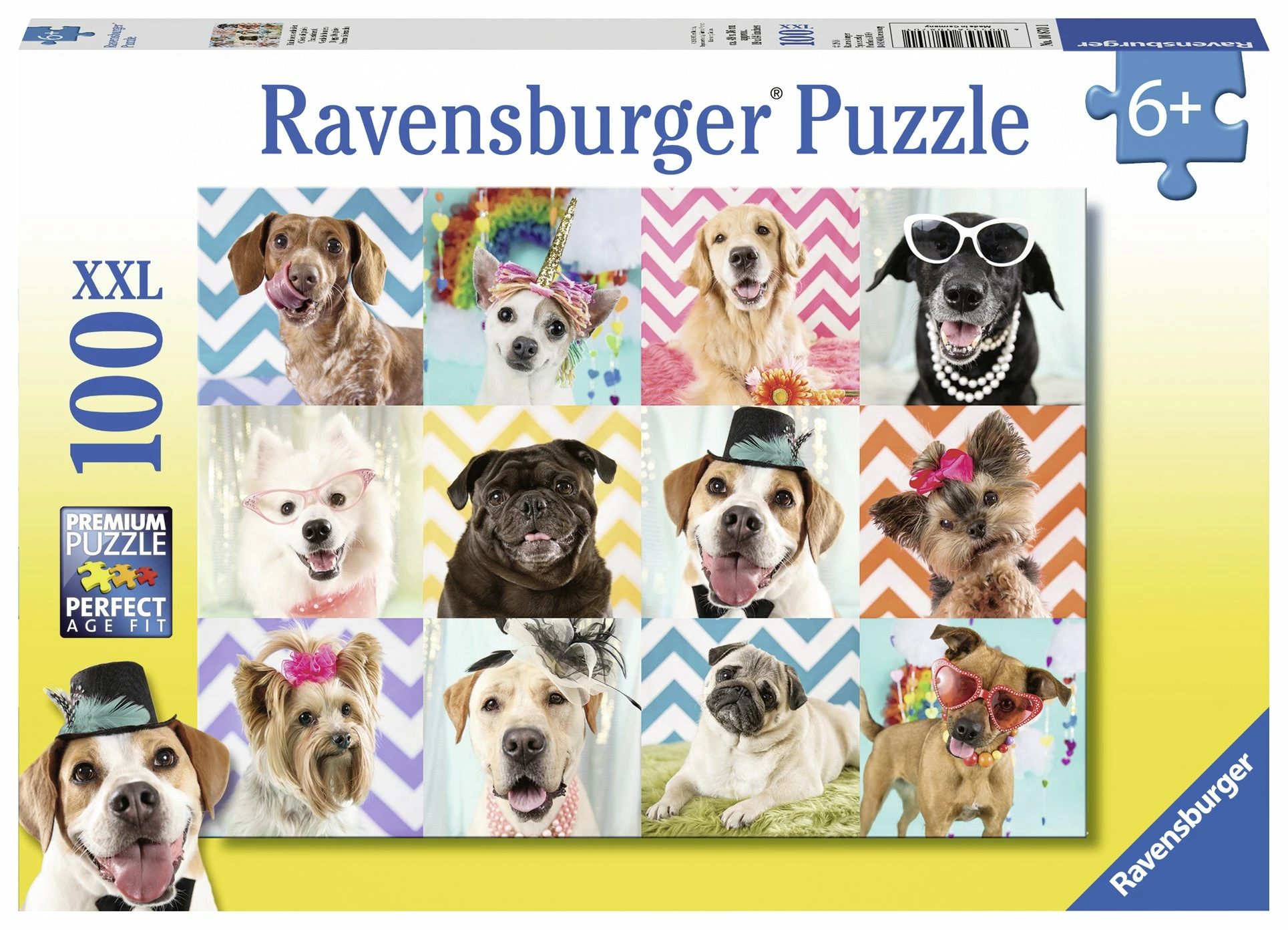 Ravensburger Doggy Disguise - 100pc Puzzle
