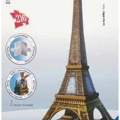 Ravensburger Eiffel Tower - 216pc 3D Puzzle