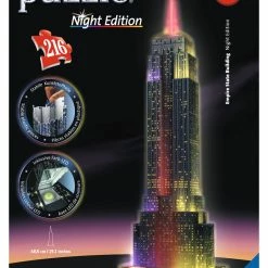 Ravensburger Empire State Building - Night Edition 216pc - 216pc 3D Puzzle