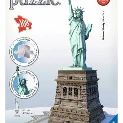 Ravensburger Statue Of Liberty - 108pc 3D Puzzle