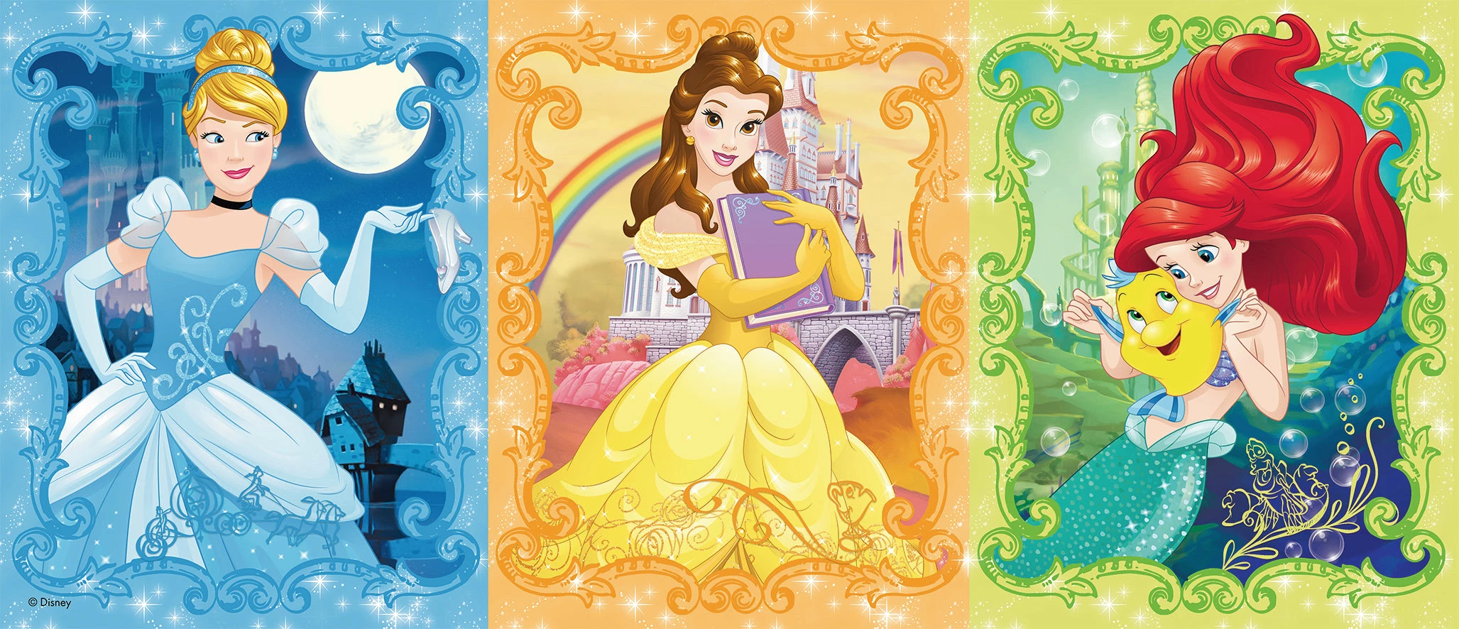 Ravensburger Beautiful Disney Princesses - 200pc Panorama Puzzle - Image 2