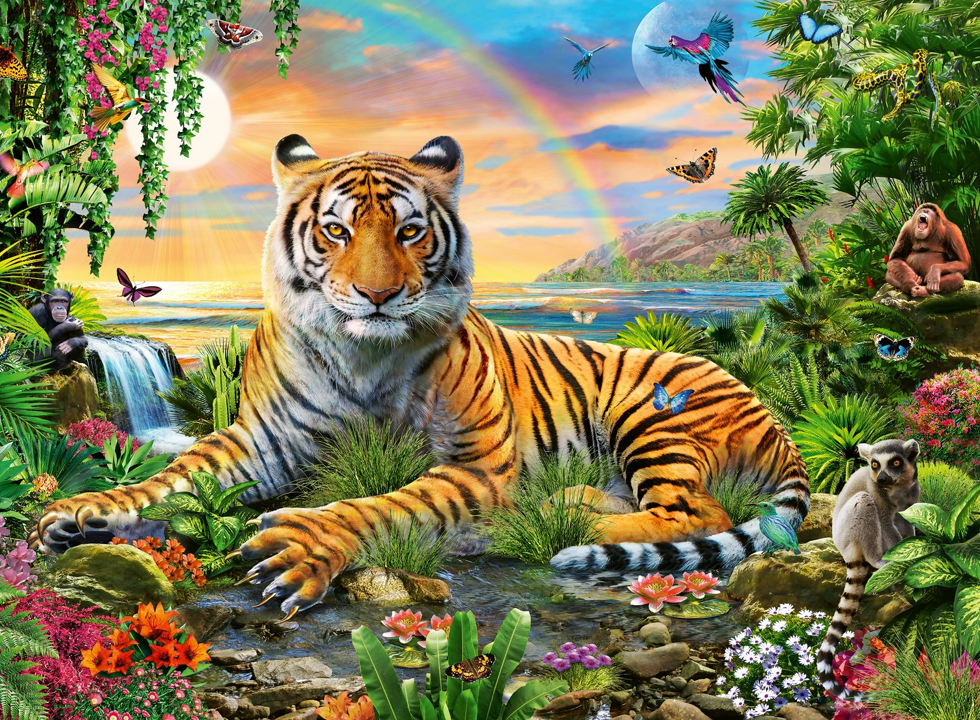 Ravensburger Jungle Tiger - 300pc Puzzle - Image 2