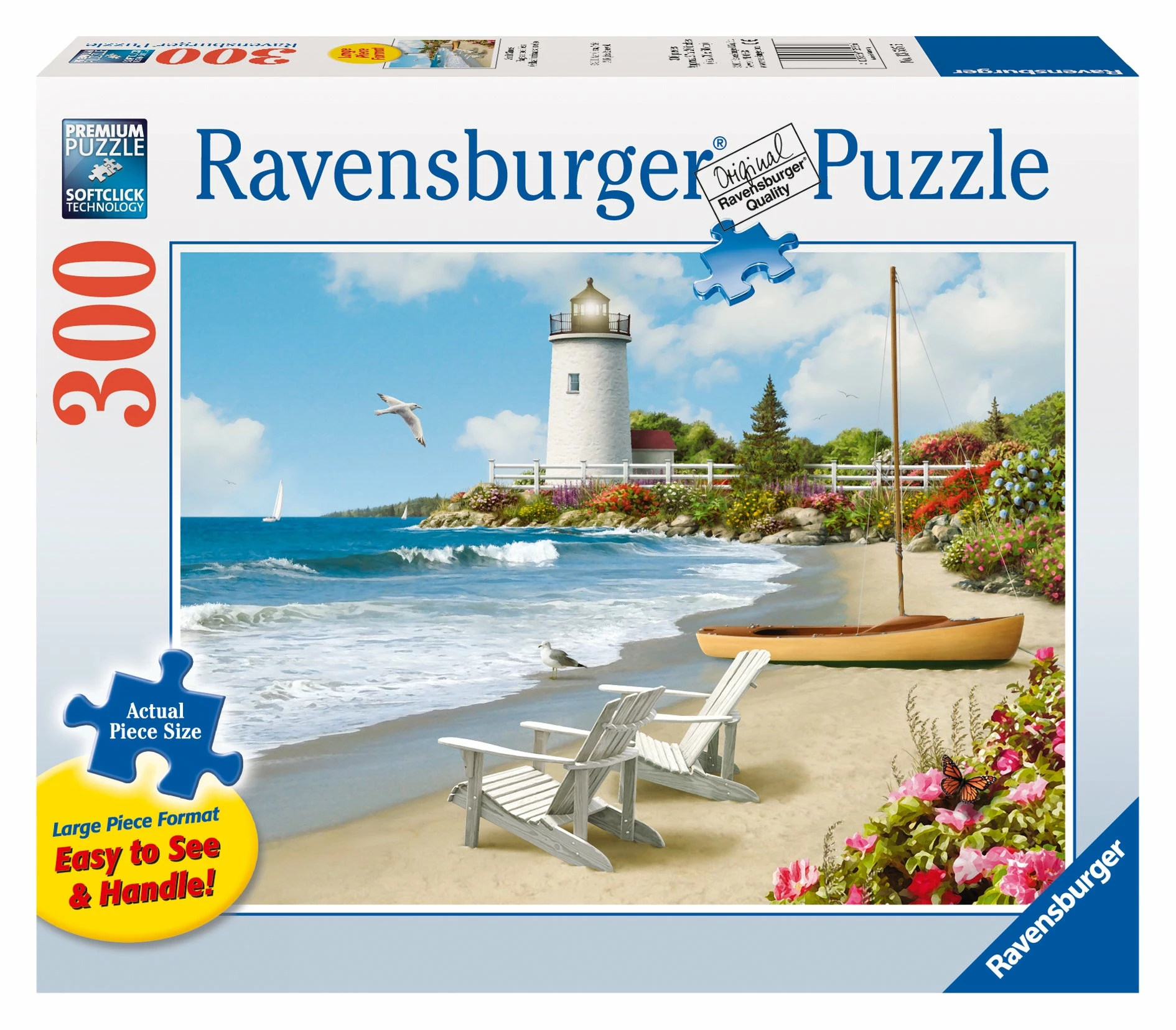 Ravensburger Sunlit Shores - 300pc Large Format Puzzle