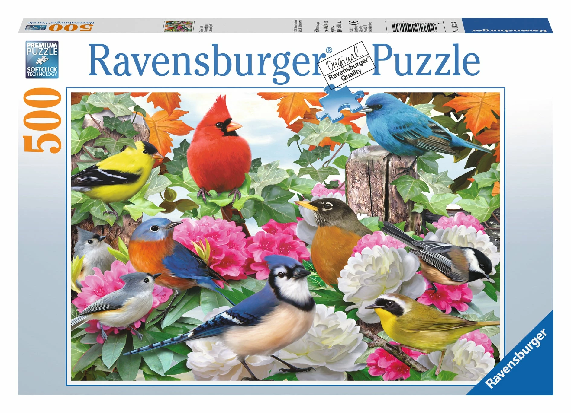 Ravensburger Garden Birds - 500pc Puzzle