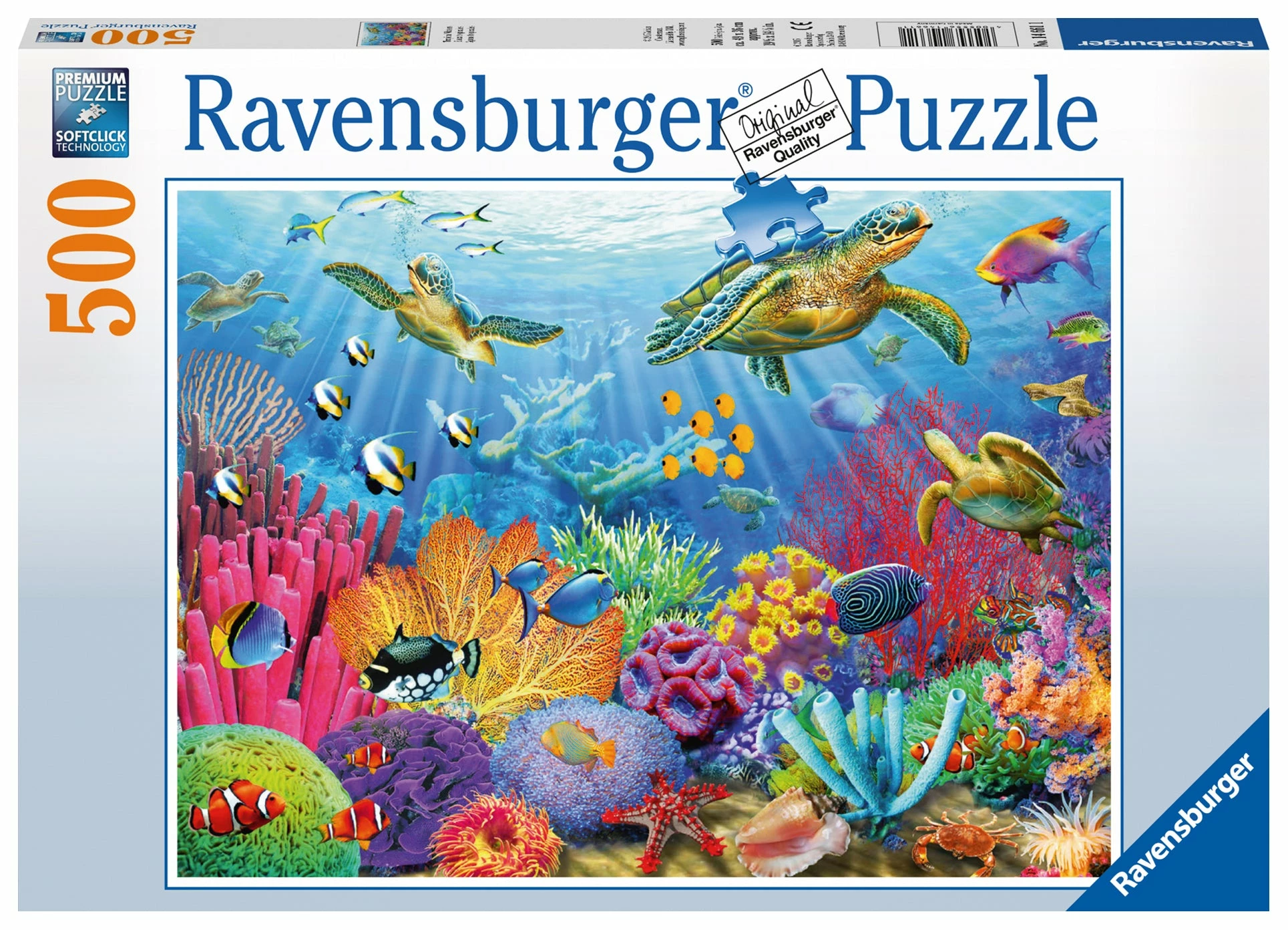 Ravensburger Tropical Waters - 500pc Puzzle 1 Ravensburger Tropical Waters - 500pc Puzzle
