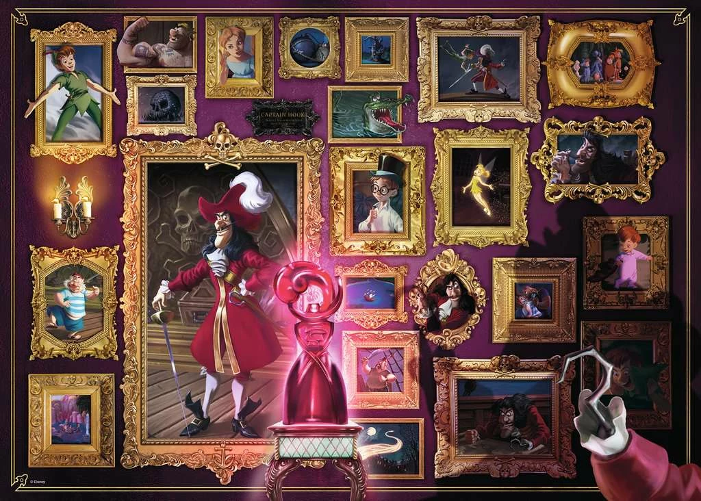 Ravensburger Villainous: Captain Hook - 1000pc Puzzle - Image 2