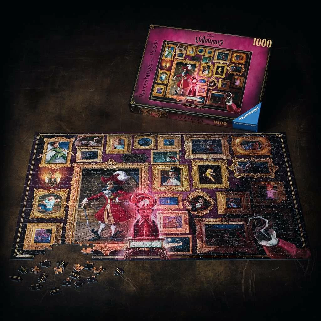 Ravensburger Villainous: Captain Hook - 1000pc Puzzle - Image 3
