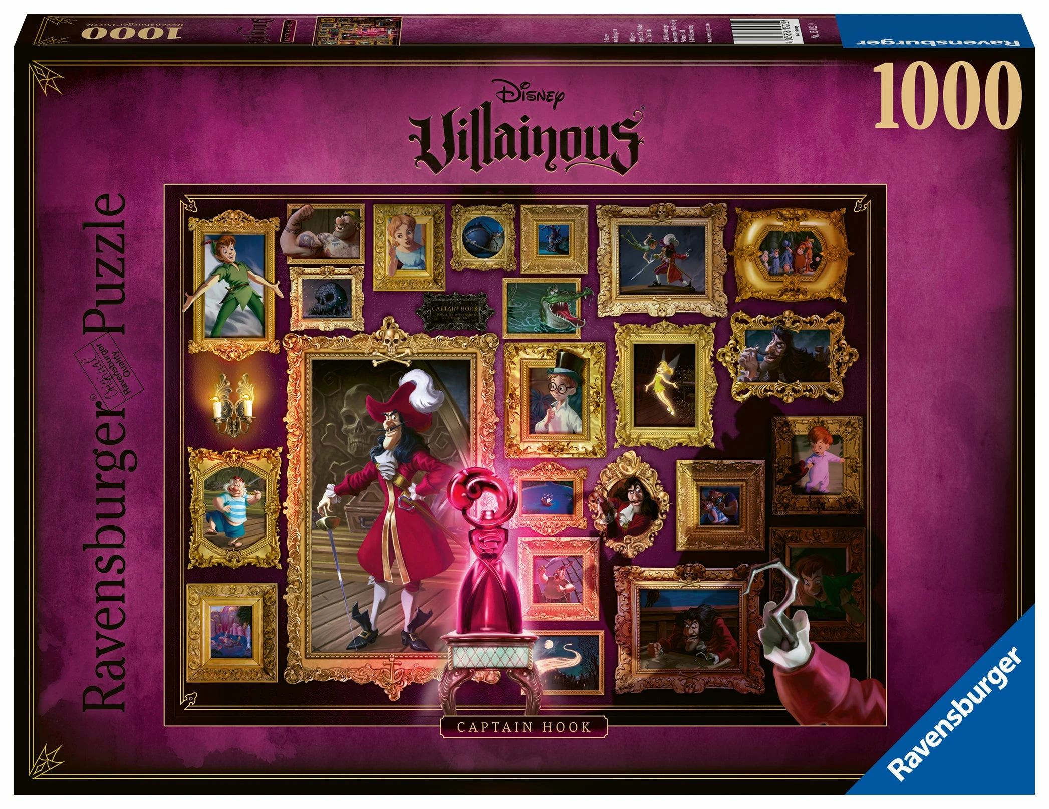 Ravensburger Villainous: Captain Hook - 1000pc Puzzle