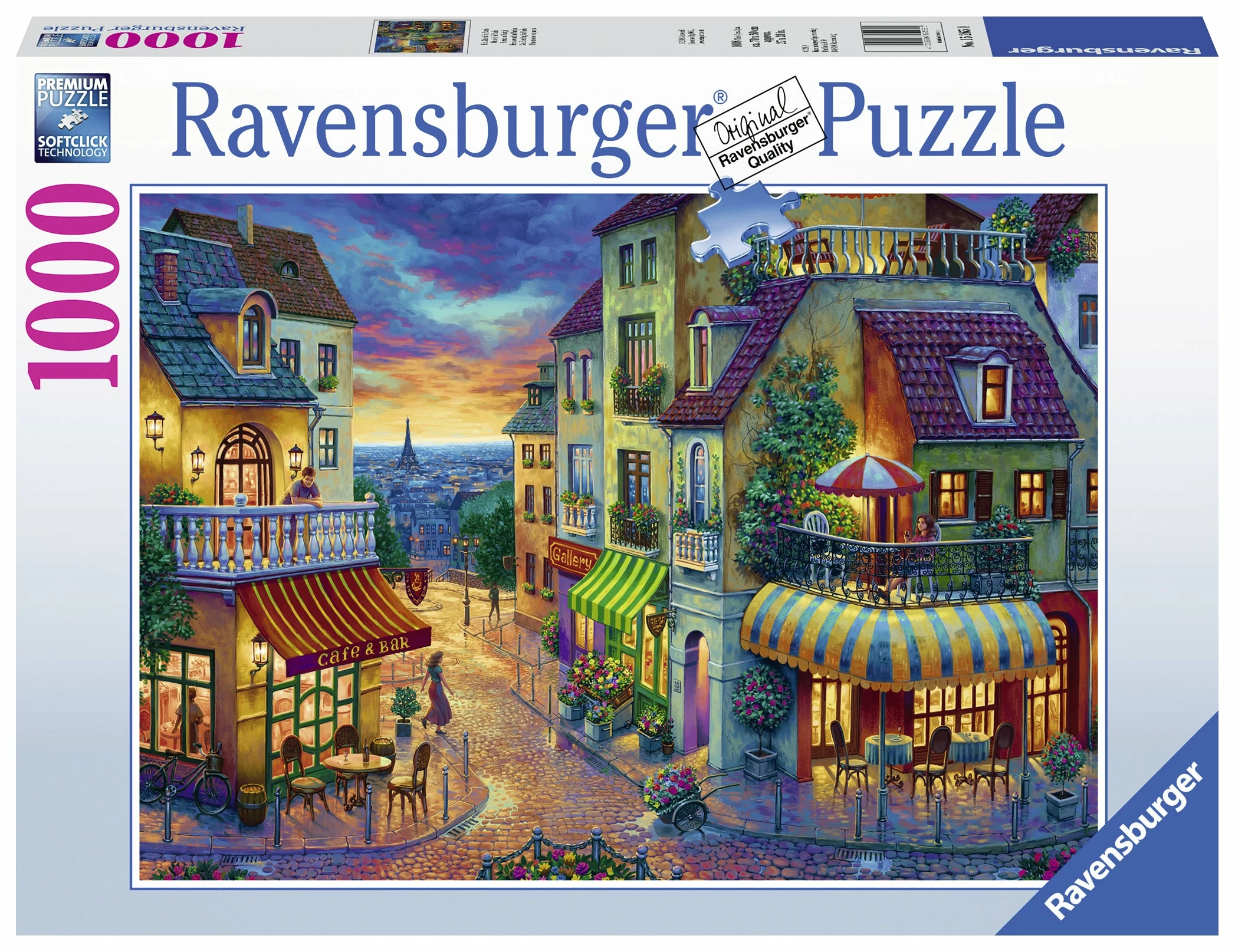 Ravensburger An Evening In Paris - 1000pc Puzzle